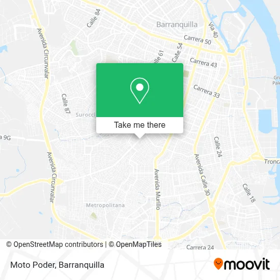 Moto Poder map