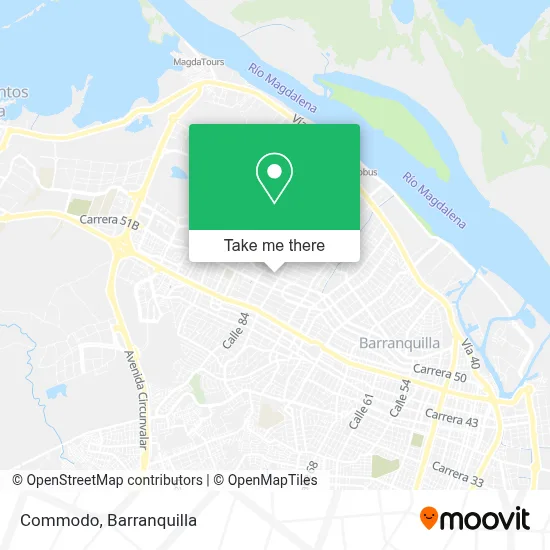 Commodo map