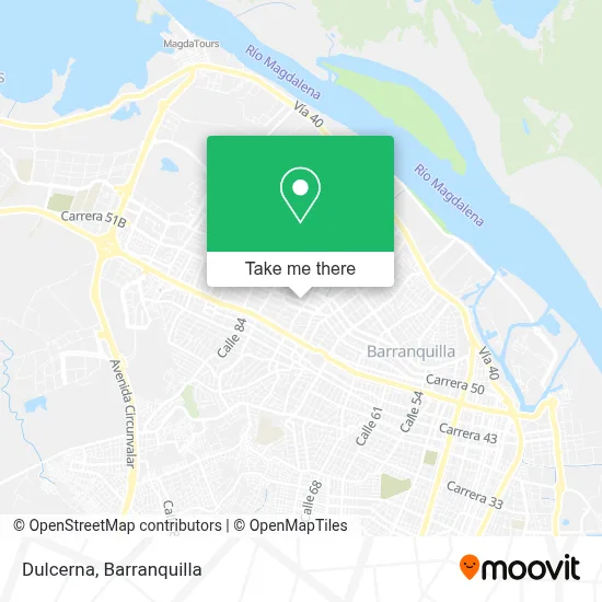 Dulcerna map