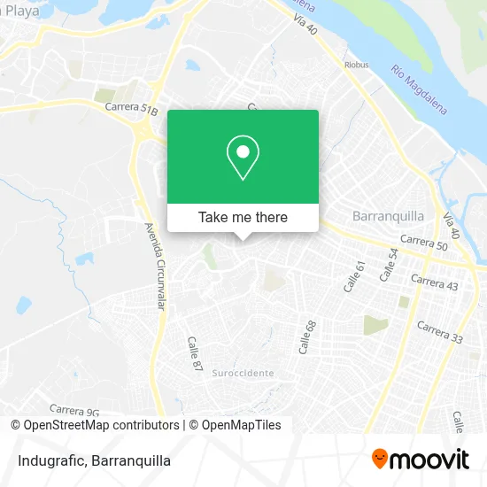 Indugrafic map