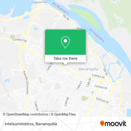 Intelsuministros map