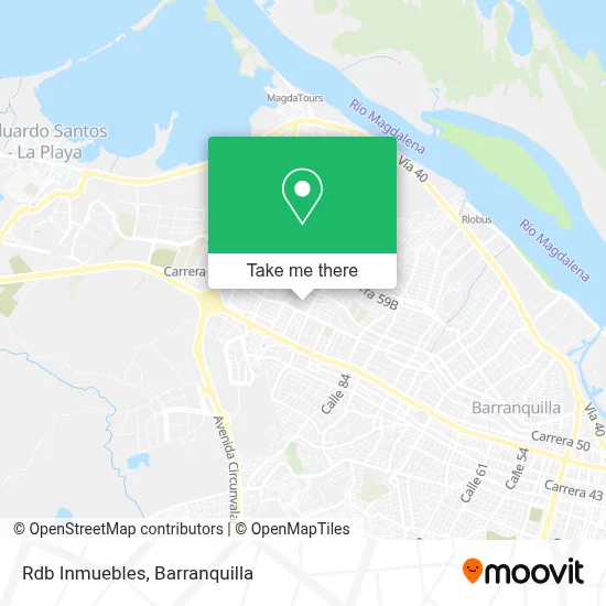 Rdb Inmuebles map