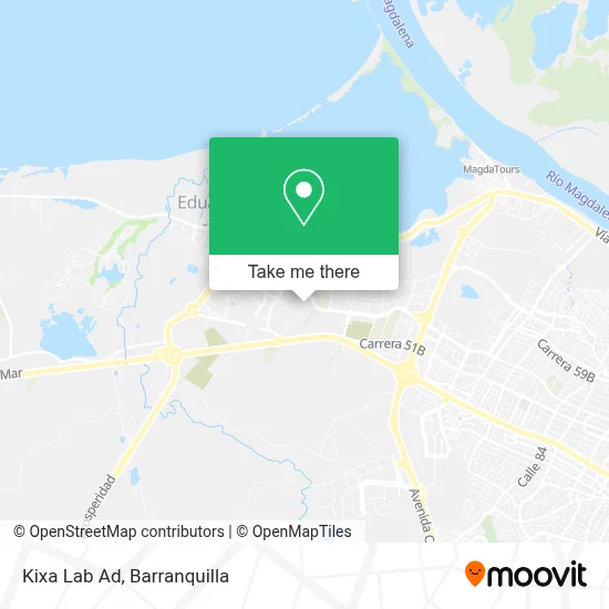 Kixa Lab Ad map
