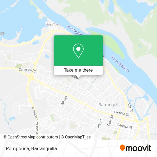 Pompousa map