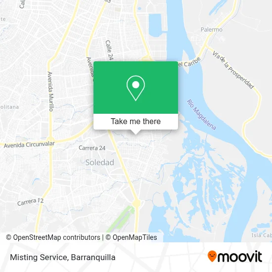 Misting Service map