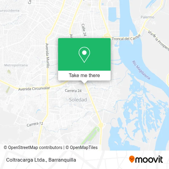 Coltracarga Ltda. map