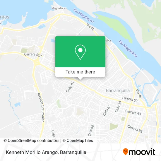 Kenneth Morillo Arango map