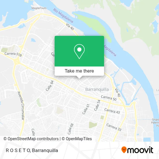 R O S E T O map