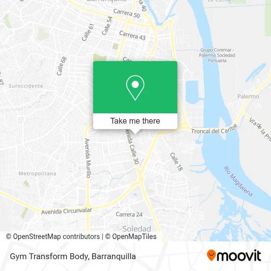 Gym Transform Body map