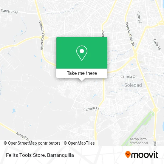 Felits Tools Store map