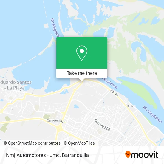 Nmj Automotores - Jmc map