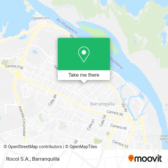Rocol S.A. map