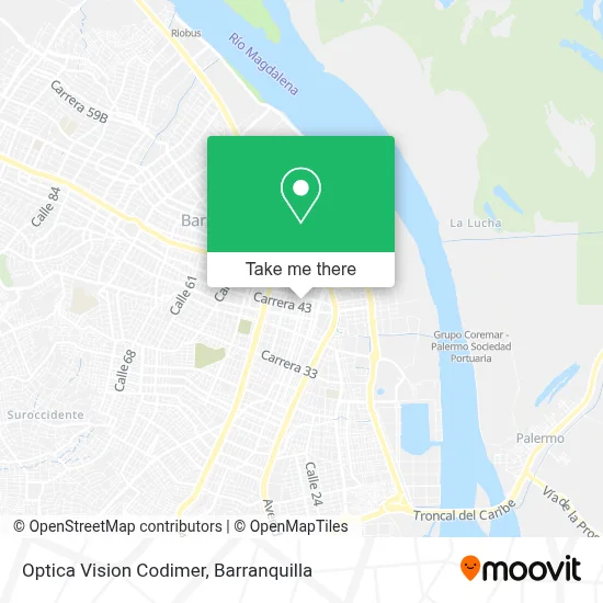 Optica Vision Codimer map