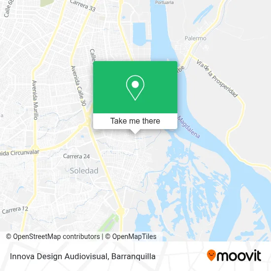 Innova Design Audiovisual map