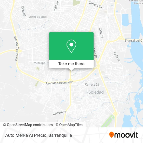 Auto Merka Al Precio map