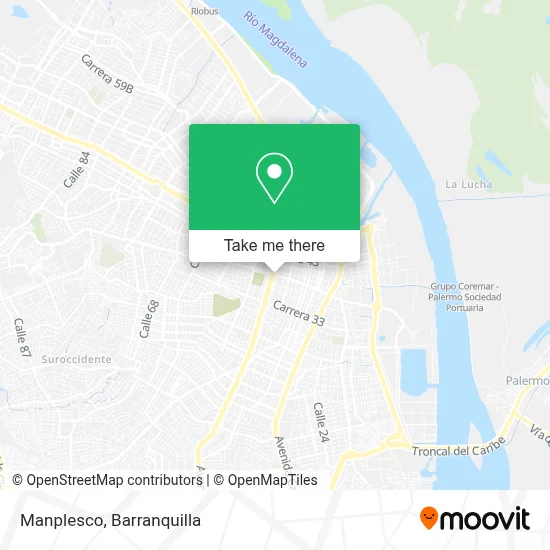 Manplesco map