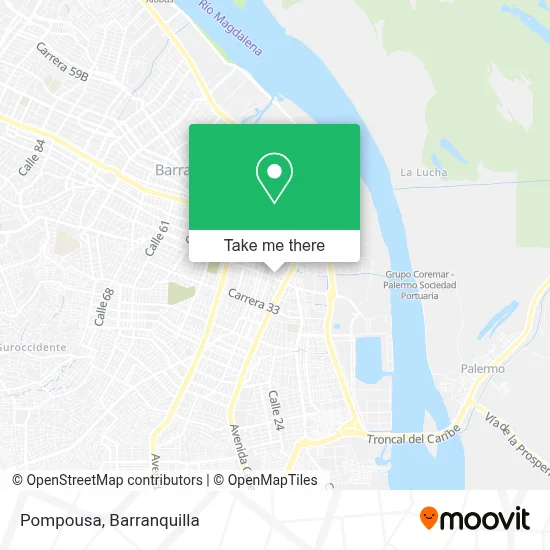 Pompousa map