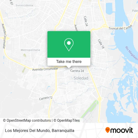 Los Mejores Del Mundo map