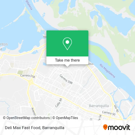 Deli Max Fast Food map