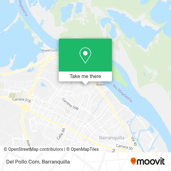 Del Pollo.Com map