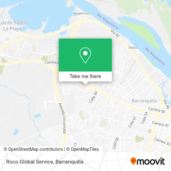 Roco Global Service map