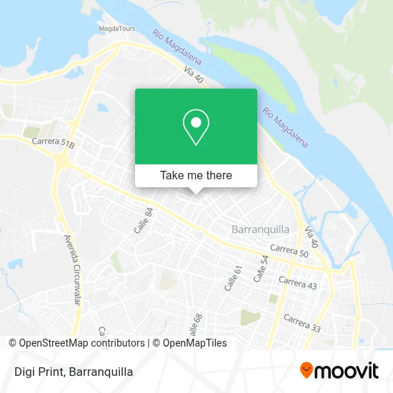 Digi Print map