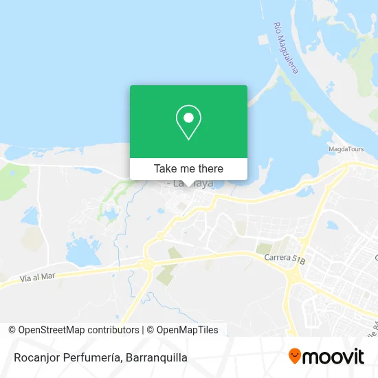 Rocanjor Perfumería map