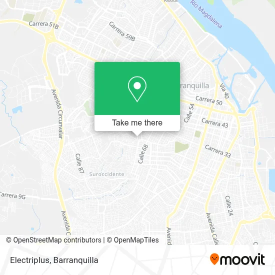 Electriplus map
