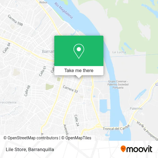 Lile Store map