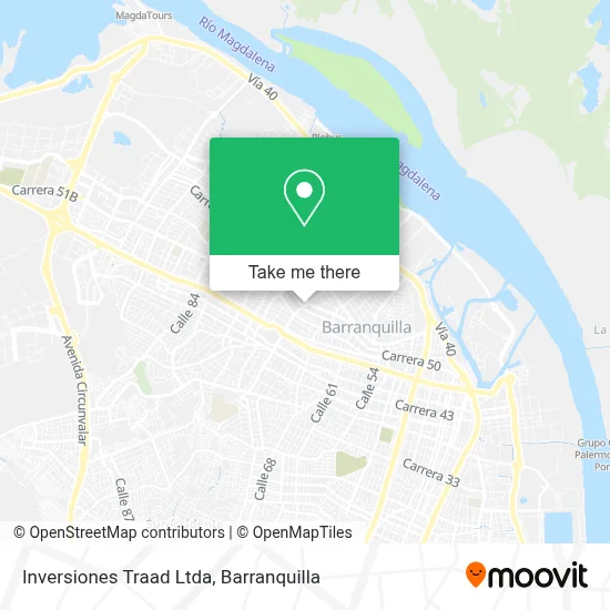Inversiones Traad Ltda map
