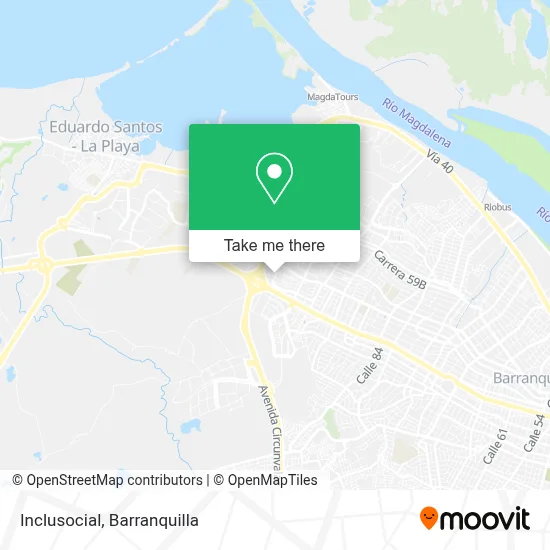 Inclusocial map