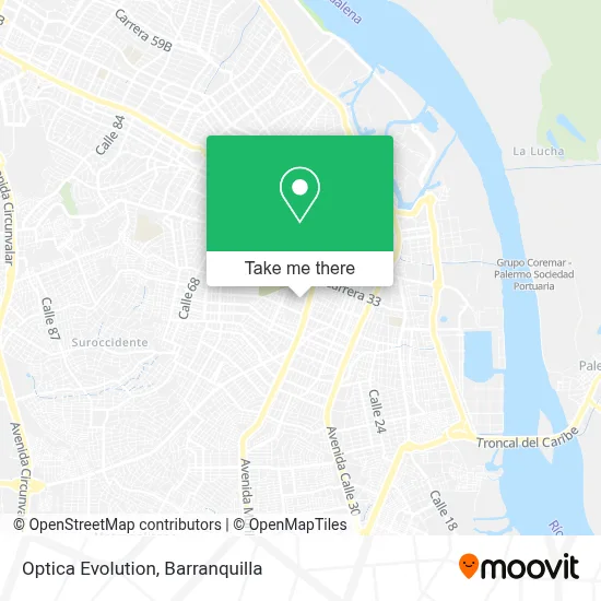 Optica Evolution map