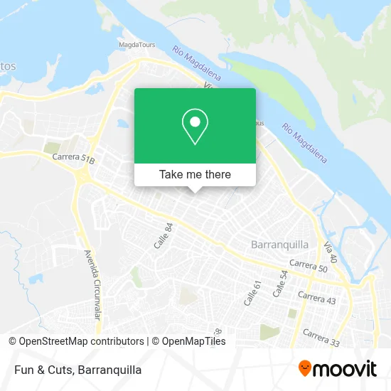 Fun & Cuts map