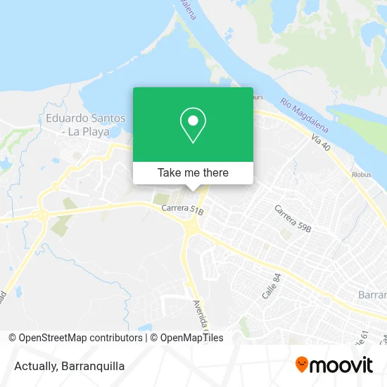 Actually map