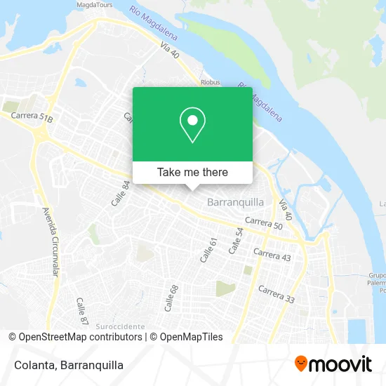 Colanta map