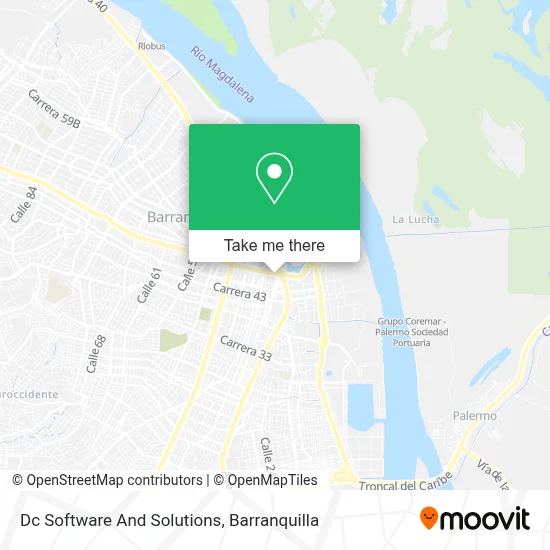 Dc Software And Solutions map