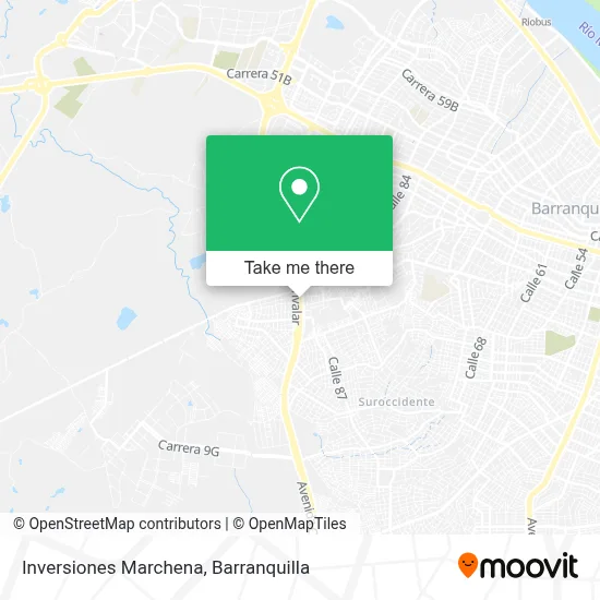 Inversiones Marchena map
