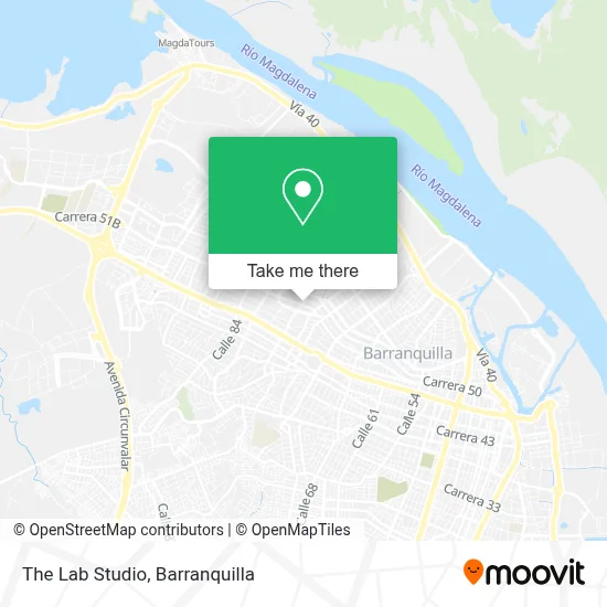 The Lab Studio map