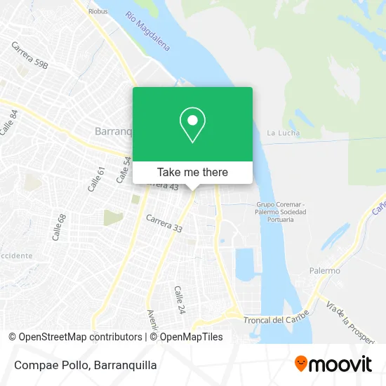 Compae Pollo map
