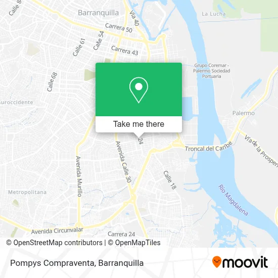 Pompys Compraventa map