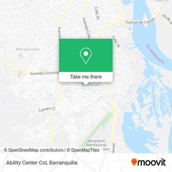 Ability Center Col map