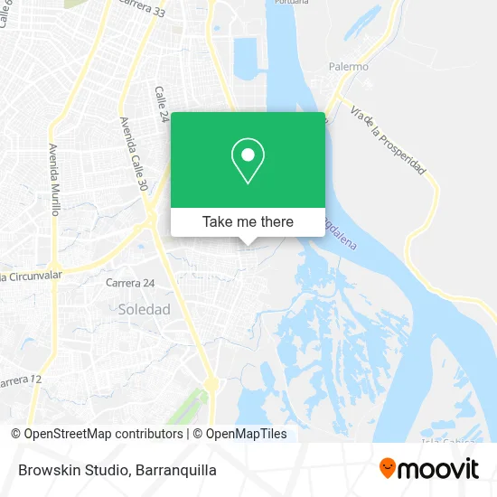 Browskin Studio map