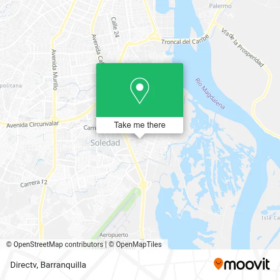 Directv map
