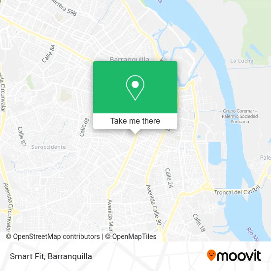 Smart Fit map