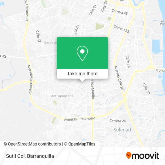 Sutil Col map