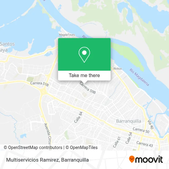 Multiservicios Ramirez map