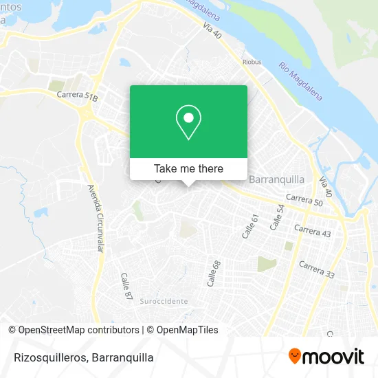 Rizosquilleros map