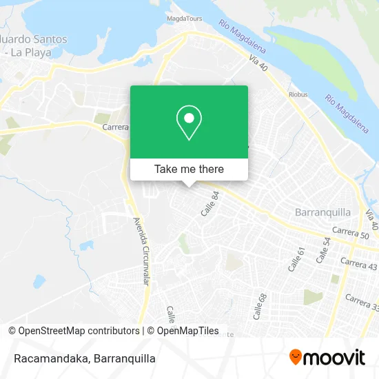 Racamandaka map