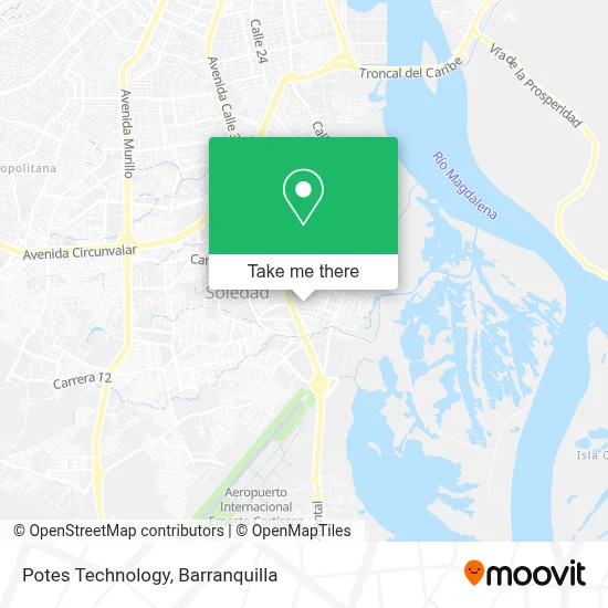 Potes Technology map