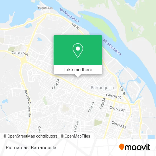 Riomarsas map